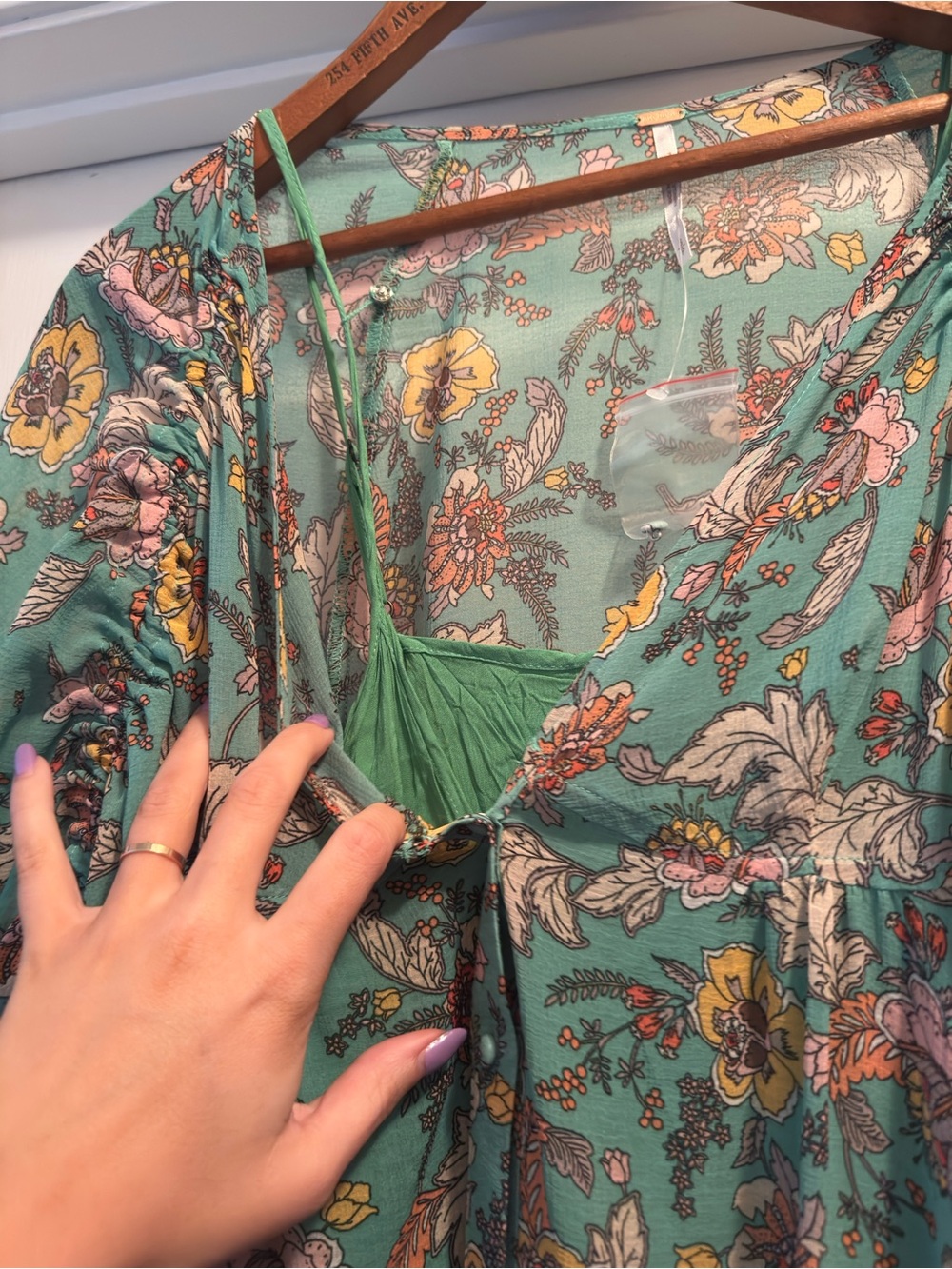 Free People EARTHFOLK Duster Floral Dress - Picture 5 of 6